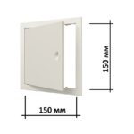 Люк ревизионный пластиковый 150х150 Л1515Р ivory