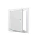 Люк ревизионный пластиковый белый 150 х150 мм Л1515Р в открытом виде