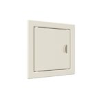 Люк ревизионный пластиковый Л1010Р ivory 10х10 см вид в закрытом виде