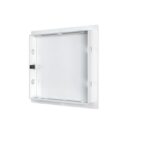 Люк ревизионный пластиковый L1515N 15х15 см вид сзади