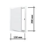 Люк ревизионный пластиковый L1520N 15х20 см