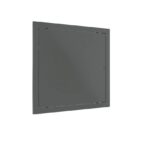 Люк ревизионный пластиковый L2020N gray 20х20 см вид в закрытом виде