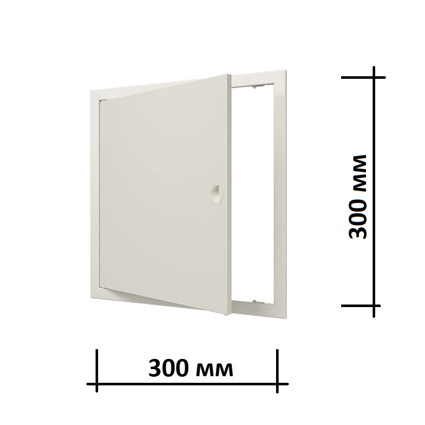 Люк ревизионный пластиковый Л3030Р ivory 30х30 см