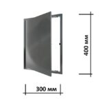 Люк ревизионный пластиковый L3040N gray 30х40 см