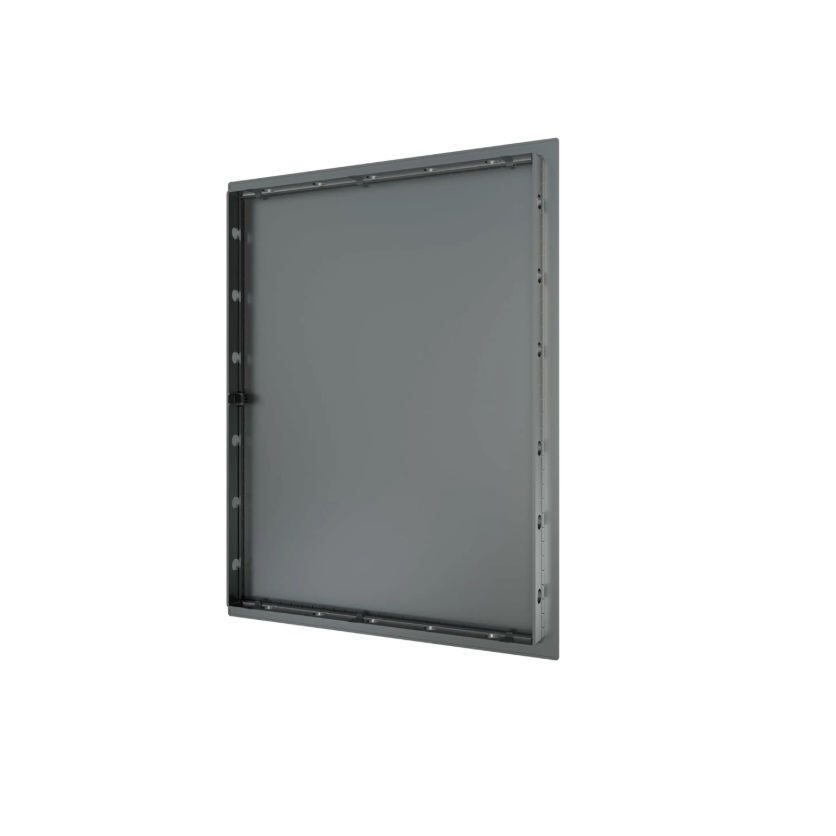 Люк ревизионный пластиковый L3040N gray вид сзади