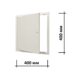 Люк ревизионный пластиковый Л4040Р ivory 40х40 см