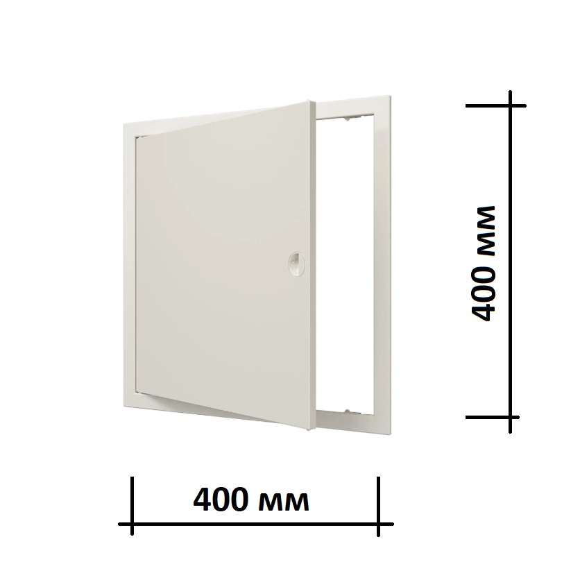 Люк ревизионный пластиковый Л4040Р ivory 40х40 см