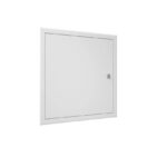 Люк ревизионный под плитку 500х500 ЛТ5050Мз белый стальной с замком