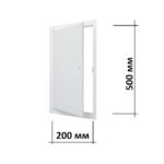 Люк ревизионный под проем 20х50см ЛТ2050МП