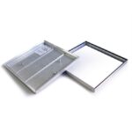 Напольный люк барьер 700х700 мм вид 1