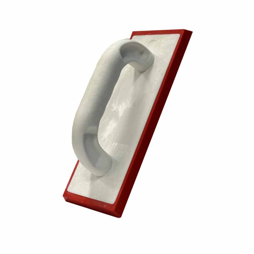 Шпатель для эпоксидной затирки бело-красный