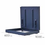 Стальной люк 100х600 под брусчатку