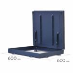 Стальной люк 600х600 под брусчатку