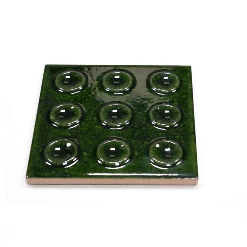 Керамическая плитка зеленая Ape Carmen Acrux emerald 10X10