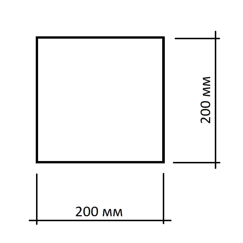 Плитка 20 20 белая