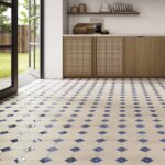 Фото в интерьере керамогранита Realonda Dover Cobalt Sand 33.3x33.3