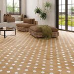 Фото в интерьере керамогранита Realonda Dover Terra White 33.3x33.3 вид 2