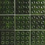 Керамическая испанская зеленая плитка Ape Carmen Acrux emerald 10X10 варианты оттенков