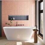 Керамическая плитка Absolute ceramica Noa coral 20x20 фото в интерьере 1