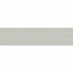 Керамическая плитка белый кабанчик Glenbrook Blanc Canvas Stripes 5х20