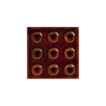 Керамическая плитка бордового цвета испания Ape Carmen Acrux Garnet 10x10 см