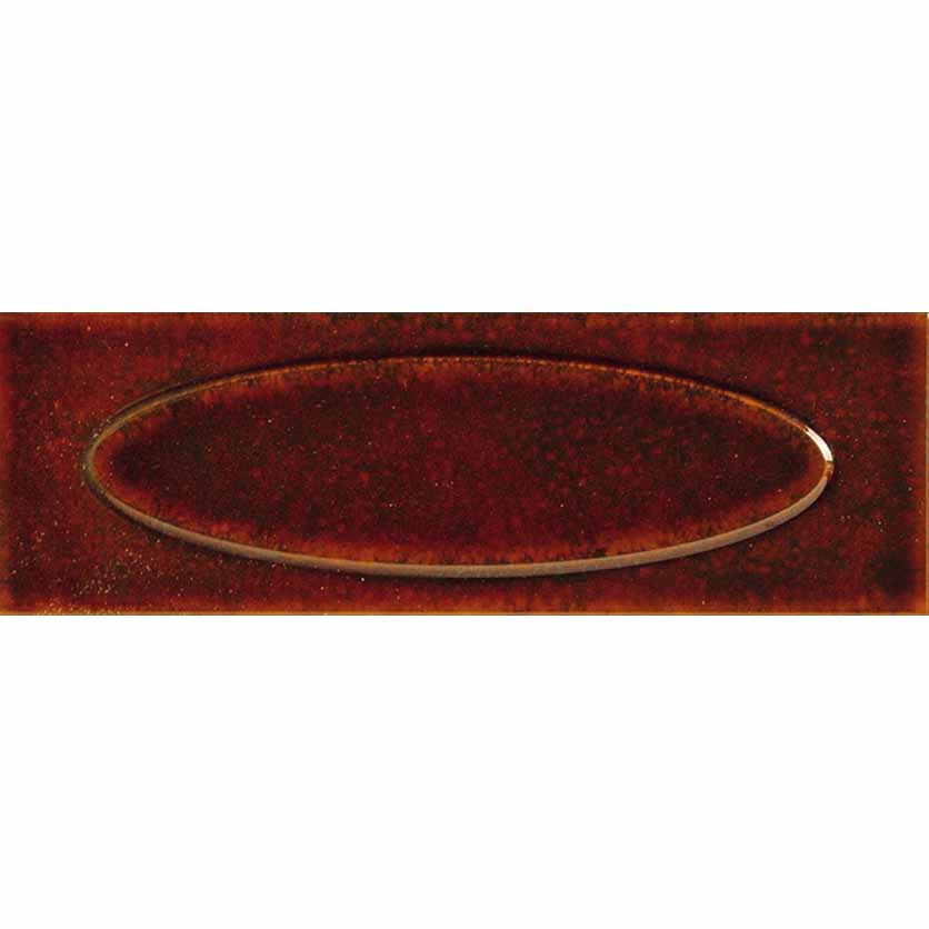 Керамическая плитка бордовый кабанчик Ape Carmen Capella Garnet 6.5x20