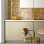 Керамическая плитка Hanoi wild olive 10x10 фото в интерьере