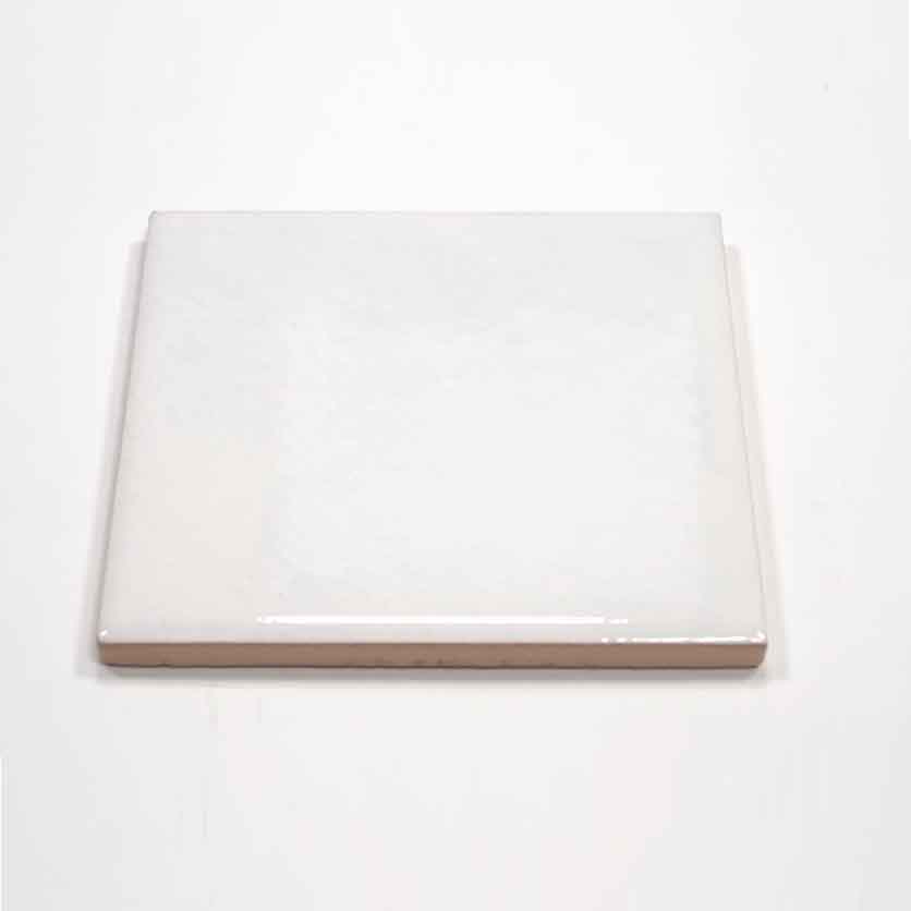 Керамическая плитка настенная белая глянцевая Испания Ape carmen genuine diamond 10x10 Керамическая плитка испания белая настенная Ape Carmen genuine diamond 10x10 вид сбоку