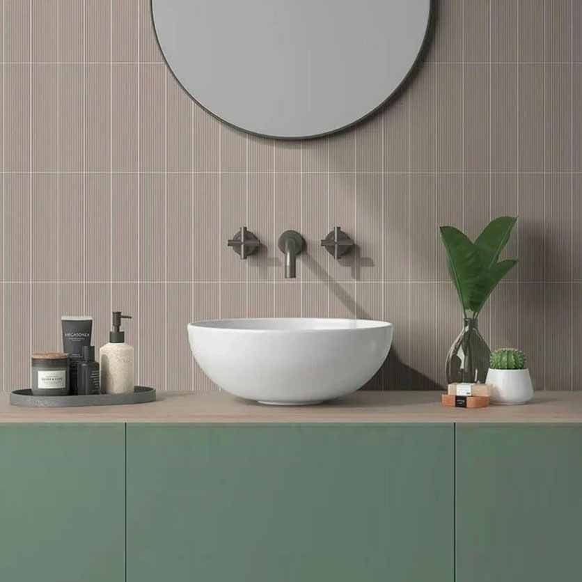 Керамическая плитка кабанчик Glenbrook Redend Point Stripes 5х20 Керамическая плитка кабанчик Glenbrook Redend Point Stripes 5х20 фото в интерьере