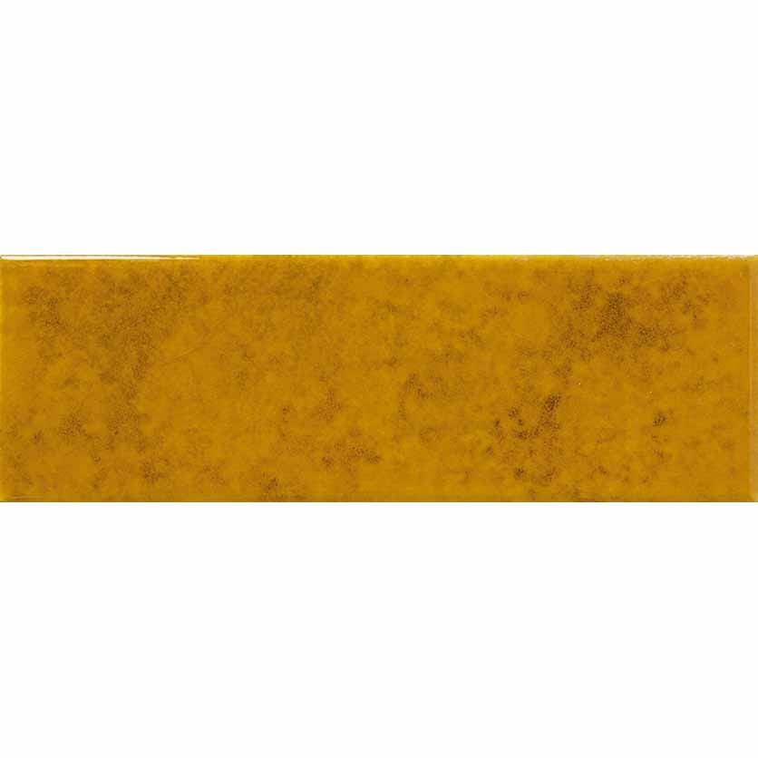 Керамическая плитка кабанчик оранжевый Genuine Amber 6.2x20 см