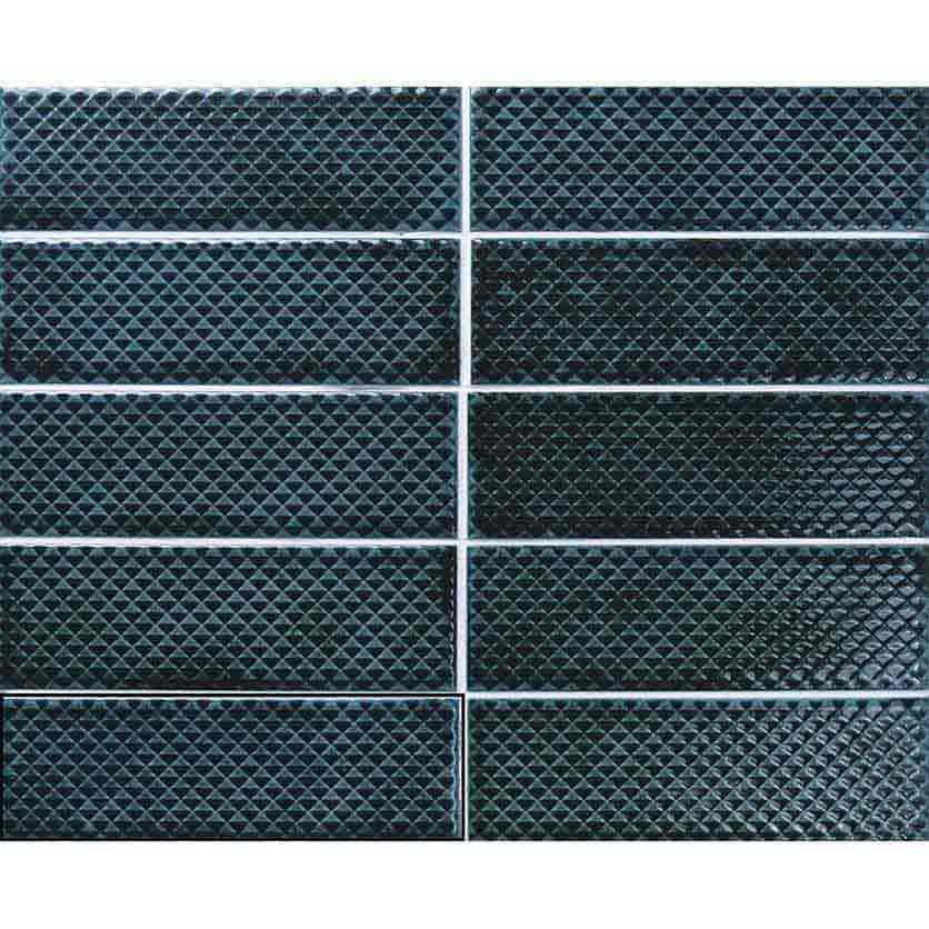 Керамическая плитка кабанчик синий Mimosa Zafire 6.5x20 см Керамическая плитка кабанчик синий Mimosa zafire 6.5x20 см варианты оттенков в партии