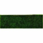 Керамическая плитка кабанчик зеленый Genuine Emerald 6.2x20 см
