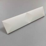 Керамическая плитка матовая белый кабанчик Glenbrook Blanc Canvas Padded