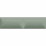 Керамическая плитка матовая зеленый кабанчик Glenbrook October Mist Padded 5х20