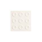 Керамическая плитка настенная белая Испания Ape Carmen Acrux Diamond 10X10 см с кругами