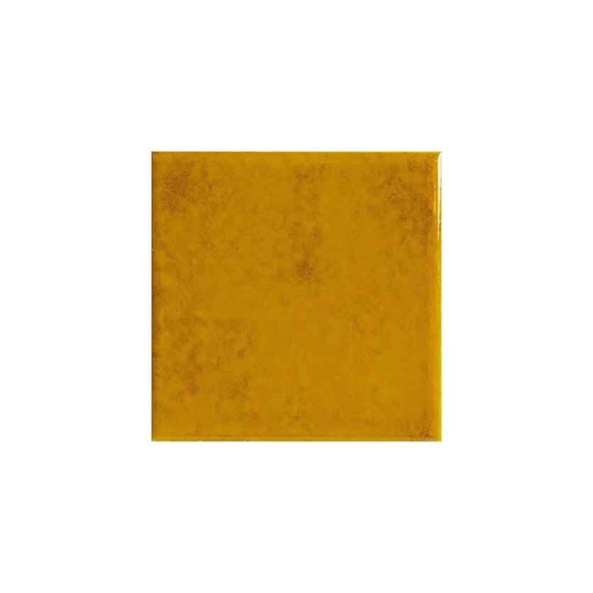 Керамическая плитка оранжевая Ape carmen genuine amber 10x10 см