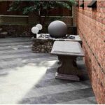 Керамогранит 45х45 Hornito Silver и Graphite фото в интерьере