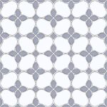 Керамогранит 45х45 Palmer белый с рисунком артикул 730182