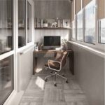 Керамогранит 45х45 под серое дерево Lima артикул 737102 фото в интерьере