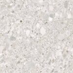 Керамогранит белый терраццо Pietra Gre Di Bianco 60х60 см