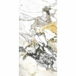 Керамогранит берый мрамор с интенсивными прожилками Pamesa Cr. Lux Grotta Oro Pul. Rect 60x120