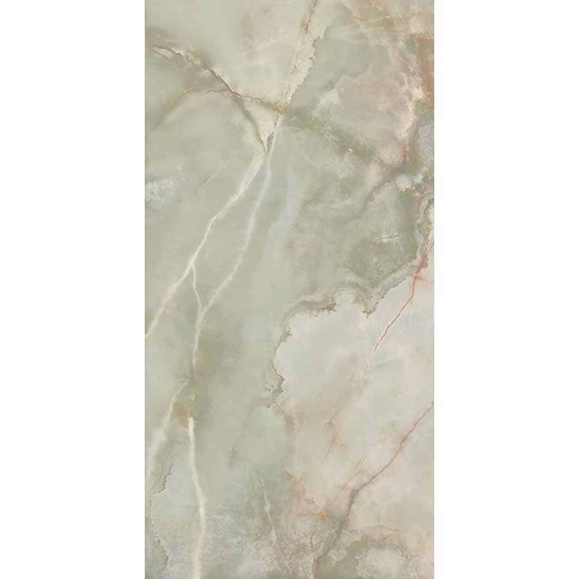 Керамогранит под зеленый мрамор оникс Pamesa Cr. Lux Noor Apple Pul. Rect. 60x120