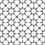 Керамогранит Pamesa Vintage Black 45x45 матовая с узорами