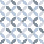 Керамогранит Pamesa Vintage Blu 45x45 матовая с узорами