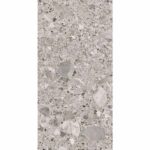 Керамогранит серый терраццо Pietra Gre Di Perla 60х120 варианты лиц эмали 2
