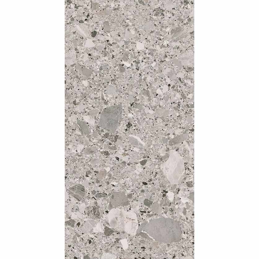 Керамогранит серый терраццо Pietra Gre Di Perla 60х120 варианты лиц эмали 3 Керамогранит серый терраццо Pietra Gre Di Perla 60х120 варианты лиц эмали 2