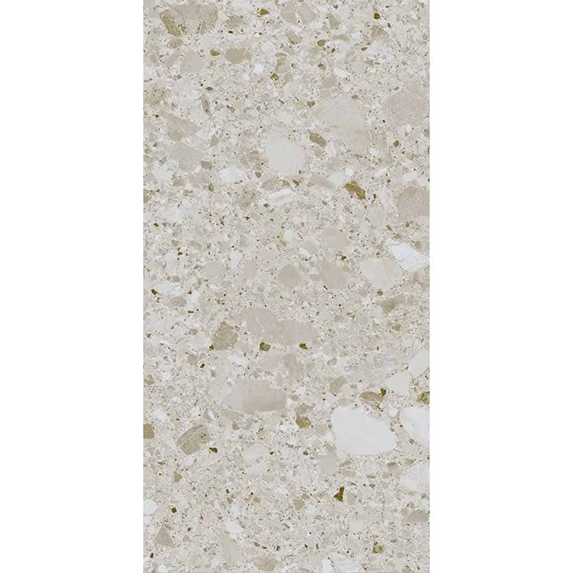 Керамогранит терраццо кремовый Pietra Gre Di Crema 60х120 см