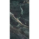 Керамогранит зеленый мрамор Cr. Lux Euphoria Green полированный ректификат в формате 60х120 Испания