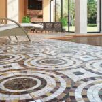 Клинкерная плитка Бремен коричневый 45х45 фото в интерьере