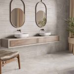 Матовый керамогранит Pamesa Kenzo gris 90x90 фото в интерьере 1